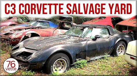 largest corvette salvage yard|More.